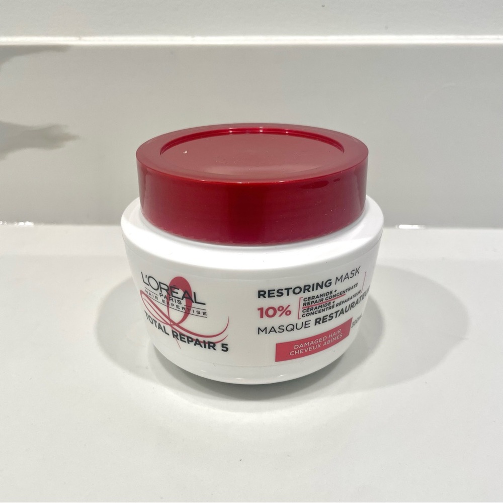 🟠5/$25 NEW L’Oréal Hair Expertise Total Repair 5 Restoring Hair Mask
